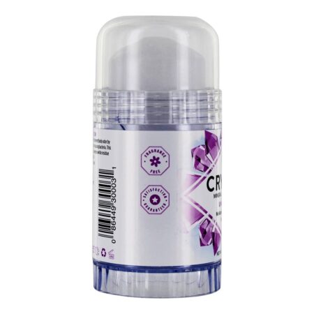 Vara desodorante mineral de cristal sem perfume - 4.25 oz. Crystal Body Deodorant - Image 3