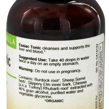 Força profissional tônica de Essiac - 4 oz. Herbs Etc - Imagem 2