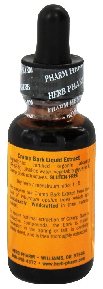 Extrato de casca de cãibra - 1 oz. Herb Pharm - Imagem 2