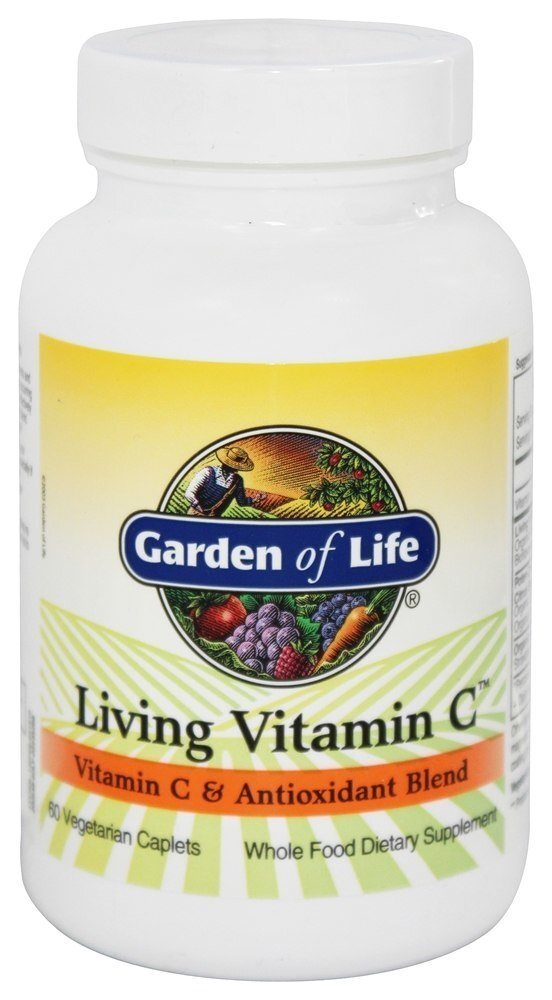Vitamina C viva - 60 Cápsulas Garden of Life