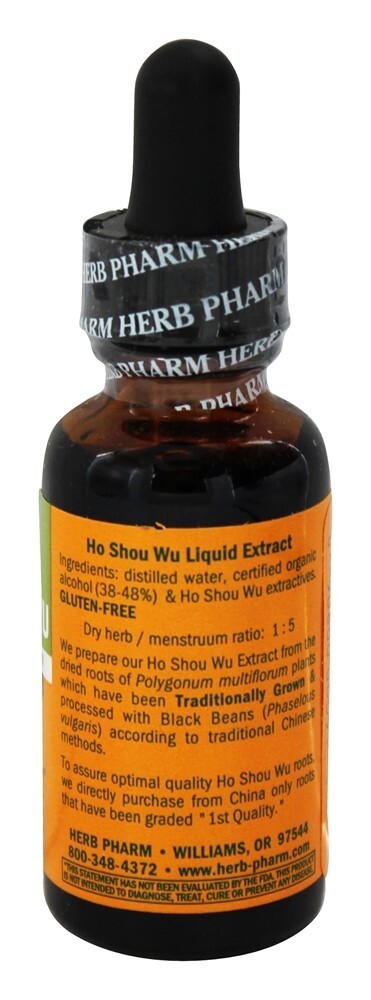 Ho Shou Wu Extrair - 1 fl. oz. Herb Pharm - Imagem 2