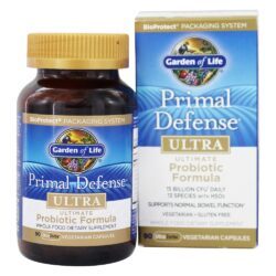 Primitivo Defesa Extremista Final Probiotic Fórmula - Cápsulas vegetarianas 90 Garden of Life