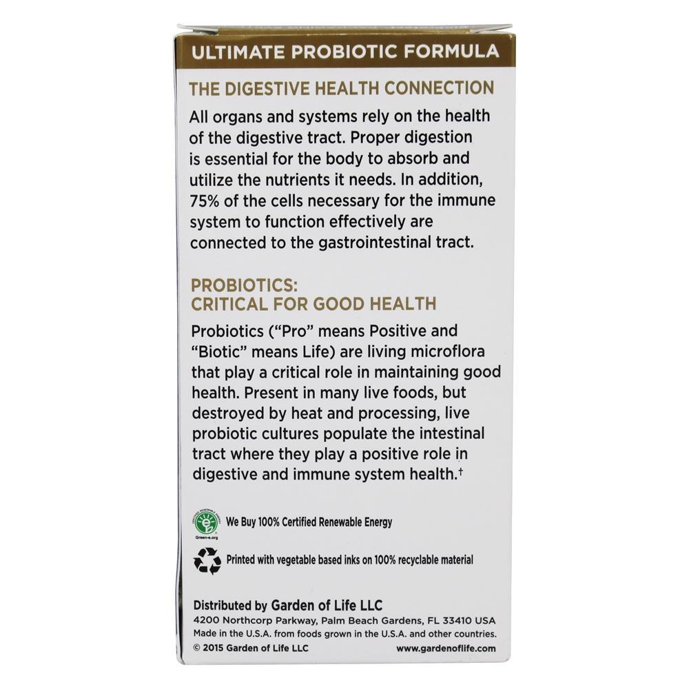 Primitivo Defesa Extremista Final Probiotic Fórmula - Cápsulas vegetarianas 90 Garden of Life - Imagem 3