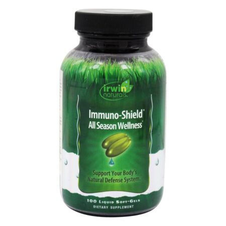 Immuno-Shield Bem-Estar o Ano Todo - 100 Softgels Irwin Naturals