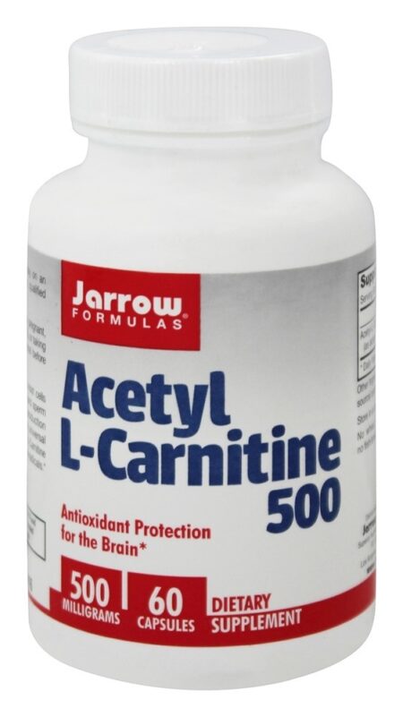 Acetil L-Carnitina 500 mg. - Cápsulas 60 Jarrow Formulas