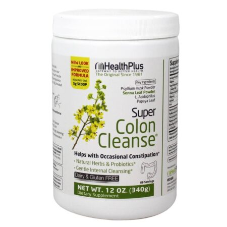 Super Limpeza do Cólon - 12 oz. Health Plus