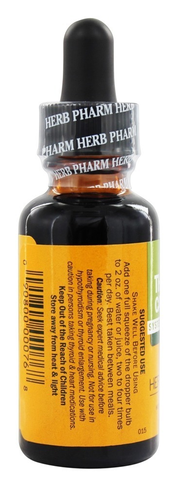 Composto calmante da tireóide - 1 fl. oz. Anteriormente Bugweed Motherwort Herb Pharm - Imagem 3