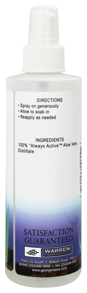 Aloe Spray Mister - 8 fl. oz. George's Aloe - Imagem 2