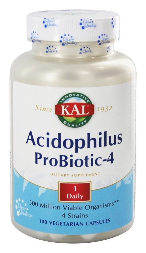 Acidophilus ProBiotic-4 - Cápsulas vegetarianas 100 Kal
