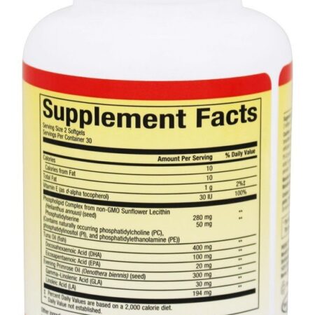 Memória PS-IQ - 60 Softgels Natural Factors - Imagem 2