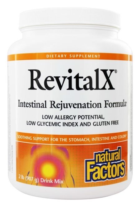 Fórmula de Rejuvenescimento Intestinal RevitalX - 2 lbs. Natural Factors