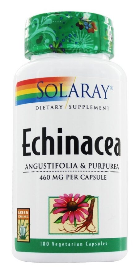 Equinácea 460 mg. - Cápsulas 100 Solaray