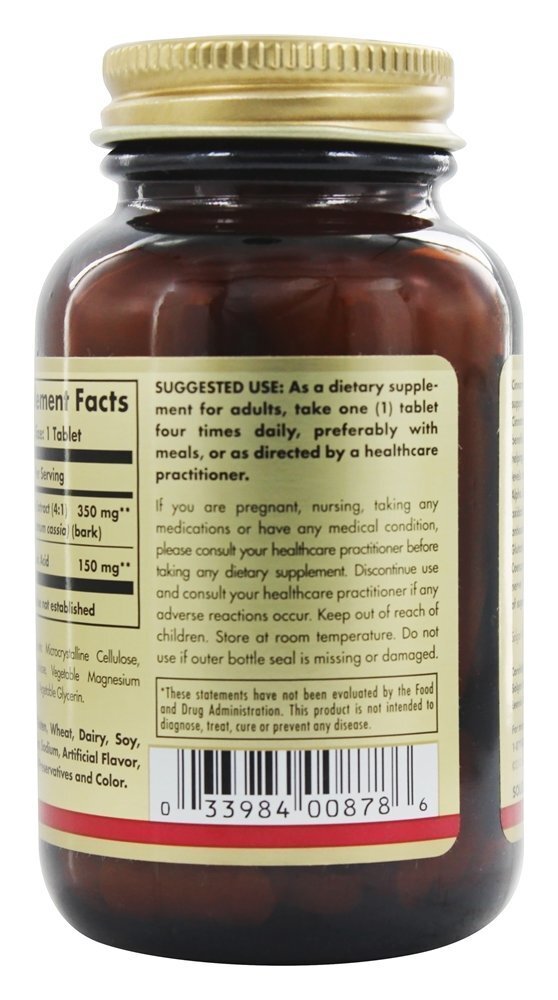 Alpha Comprimidos de canela com ácido lipóico - 60 Tablets Solgar - Imagem 3
