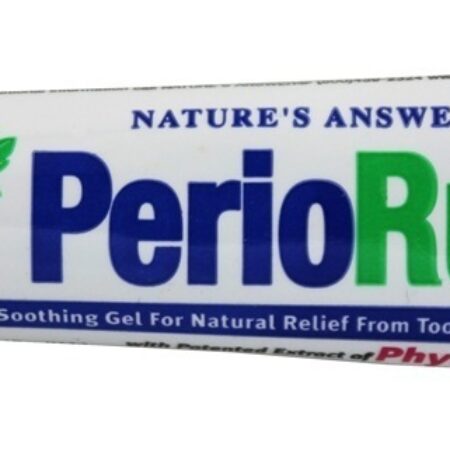 Periorub Calmante Gel Para Natural Alívio De Dente & Goma Desconforto Legal Hortelã - 0.5 oz. Nature's Answer - Imagem 4