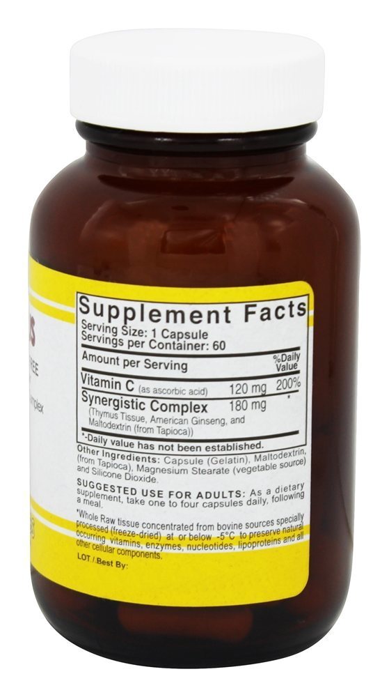 All Thymus - 60 Cápsulas Natural Sources - Imagem 2