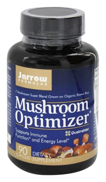 Mushroom Optimizer Fórmula Com 7 Cogumelos - Cápsulas 90 Jarrow Formulas