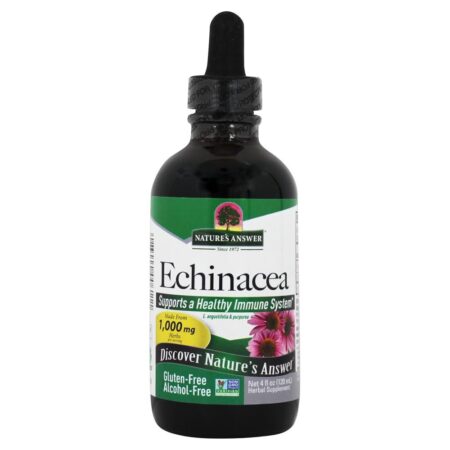 Extrato de Echinacea sem Álcool - 4 fl. oz. Nature's Answer