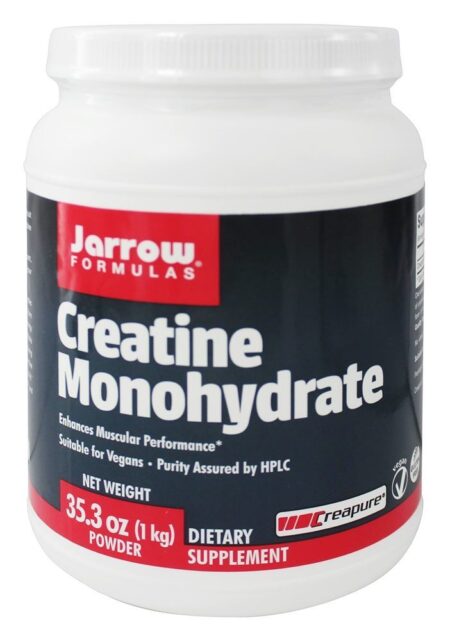 Quilo de monohidrato de creatina - 2.2 lbs. Jarrow Formulas