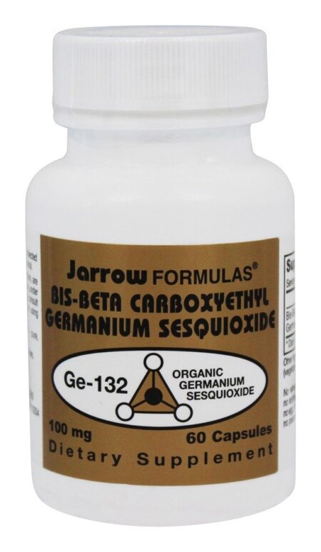 Germânio Ge 132 100 mg. - Cápsulas 60 Jarrow Formulas