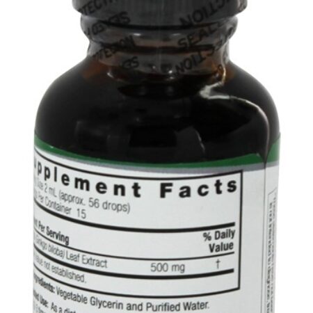 Ginkgo Biloba Sem Álcool - 1 fl. oz. Nature's Answer - Imagem 3