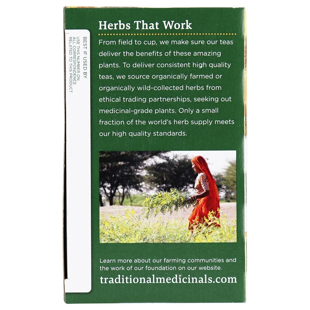 Chá de Gengibre Orgânico - 16 Saquinhos de Chá Traditional Medicinals - Imagem 4