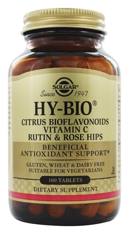 Hy-Bio Suporte Antioxidante Sinérgico - 100 Tablets Solgar