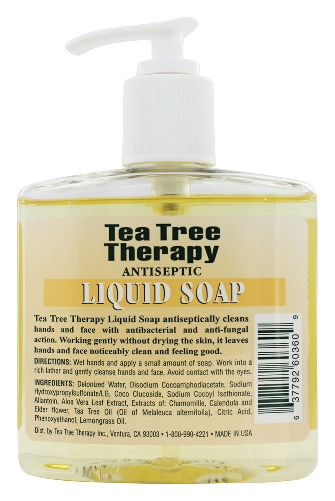 Sabonete líquido antibacteriano da árvore do chá - 8 fl. oz. Tea Tree Therapy - Imagem 2
