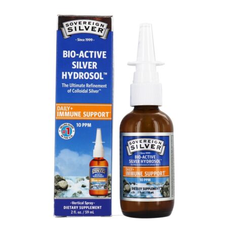 Vertical prata bioativo Vertical Spray 10 Ppm - 2 fl. oz. Sovereign Silver