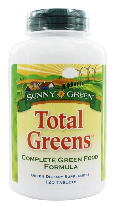 Total Verduras Completar Verde Comida Fórmula - 120 Tablets Sunny Green