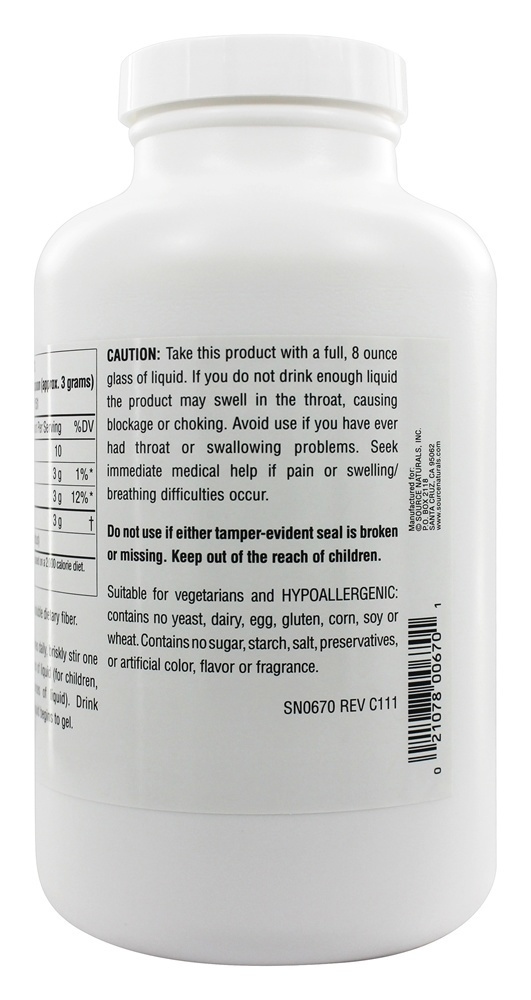 Goma de guar em pó - 16 oz. Source Naturals - Imagem 3