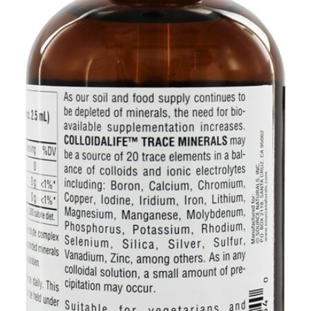 Colloida Vida Traçar Minerais - 8 fl. oz. Source Naturals - Imagem 3