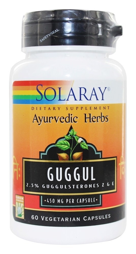 Ervas ayurvédicas Guggul 450 mg. - Cápsulas 60 Solaray