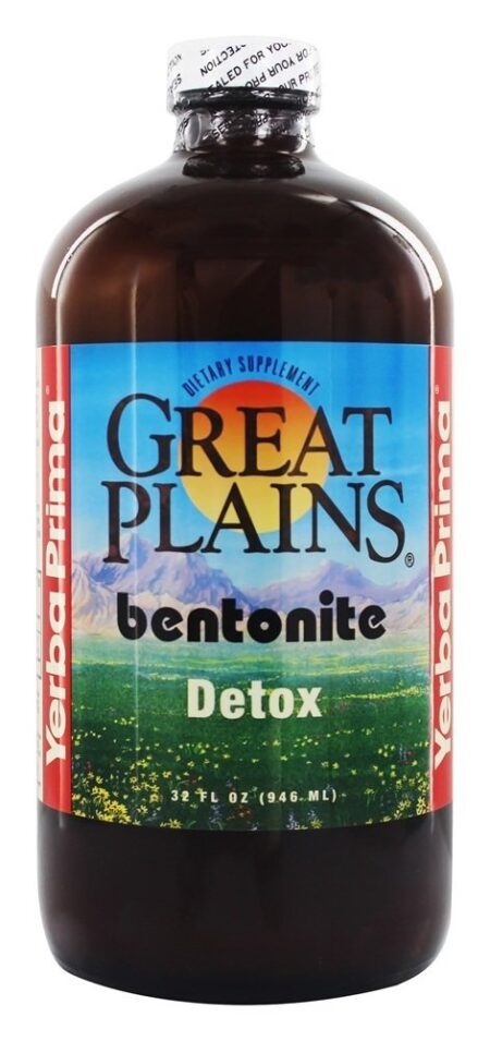 Bentonita de Great Plains Detox - 32 oz. Yerba Prima