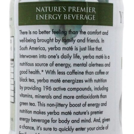 Chá Erva Mate Instantâneo Simples - 2.82 oz. Wisdom of the Ancients - Imagem 3