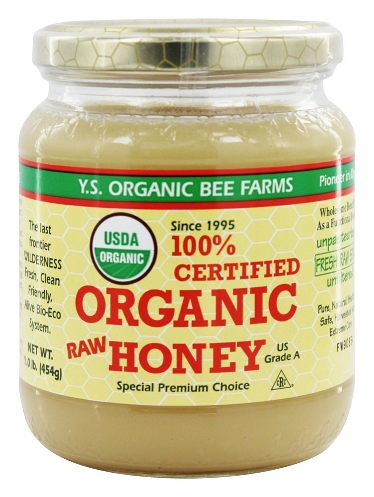 Mel Orgânico 100% Certificado - 16 oz. YS Organic Bee Farms