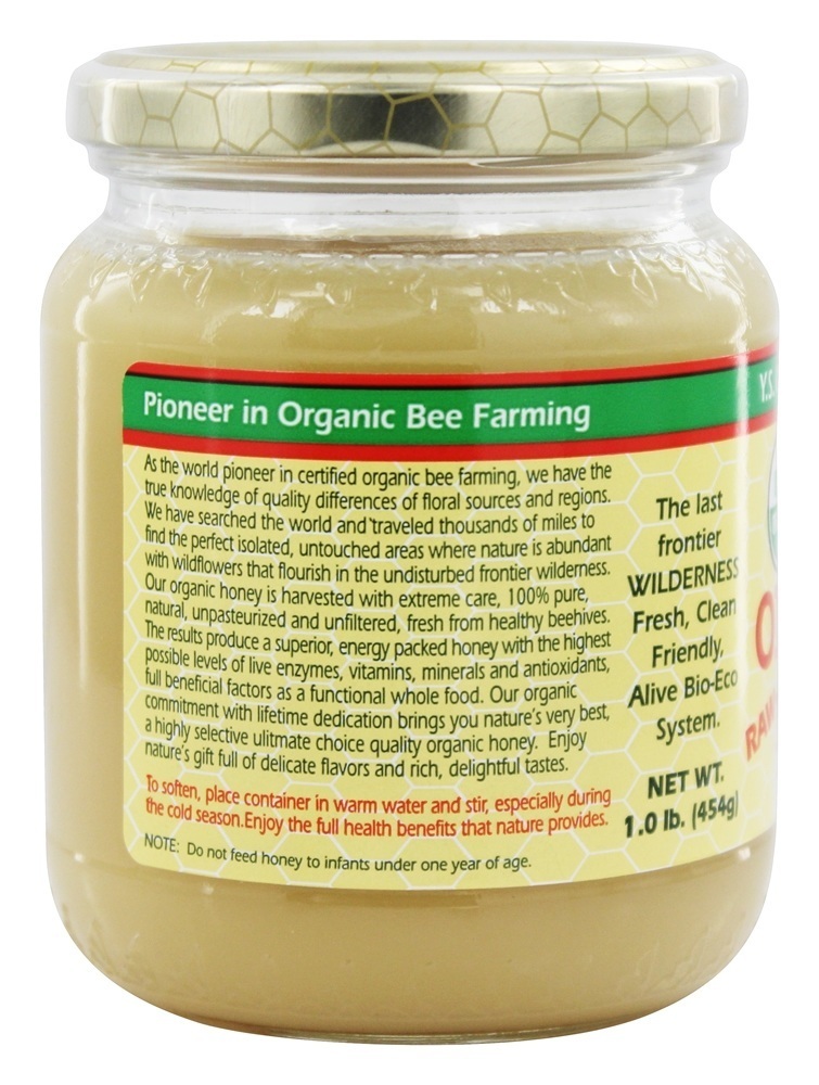 Mel Orgânico 100% Certificado - 16 oz. YS Organic Bee Farms - Imagem 3