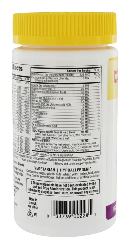 Simply One Multivitamínico Para Mulheres Com +50 Anos Potência Tripla Sem Ferro - 90 Tablets Super Nutrition - Image 3