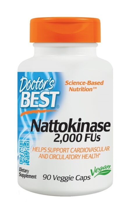 Nattokinase 2000 FU - Cápsulas vegetarianas 90 Doctor's Best