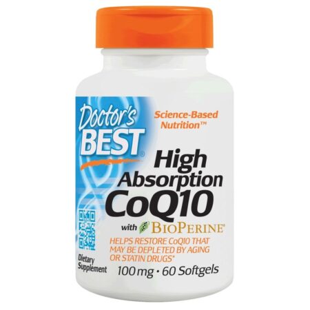 CoQ10 de Alta Absorção 100 mg. - 60 Softgels Doctor's Best