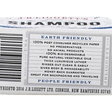 Fórmula Hidratante de Bar Shampoo à Moda Antiga - 3.5 oz. JR Liggett's - Imagem 4