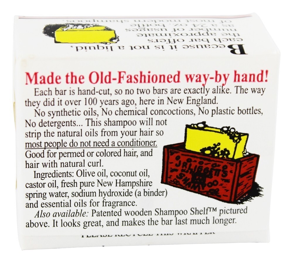 Velho-Moda Xampu Bar Original Fórmula - 3.5 oz. JR Liggett's - Imagem 2