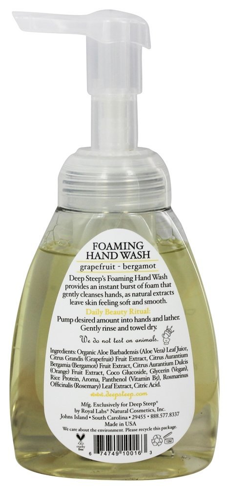 Sabonete Líquido à Base de Espuma Bergamota - 8.75 fl. oz. Deep Steep - Imagem 2