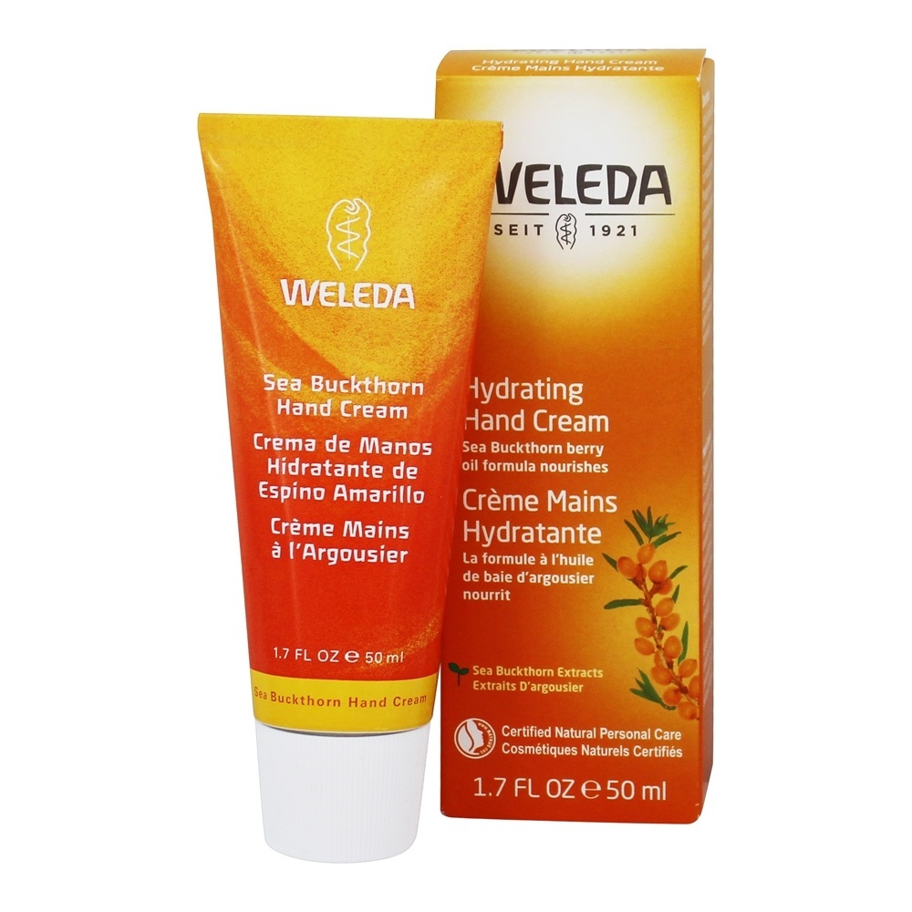 Creme Hidratante para Mãos Extrato de Espinheiro Marítimo - 1.7 fl. oz. Weleda
