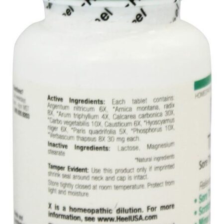Medicação homeopática da garganta - 100 Tablets BHI/Heel - Imagem 2
