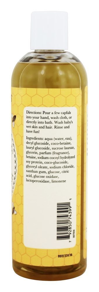 Bebê Abelha Xampu & Lavar Rasgar Livre Original - 12 fl. oz. Burt's Bees - Imagem 2