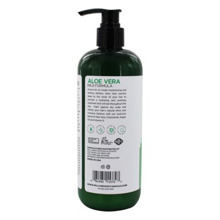 Condicionador de Fórmula Suave de Aloe Vera - 14 fl. oz. Mill Creek Botanicals - Image 3