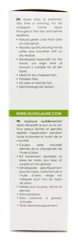 Creme Para As Mãos De Azeite Virgem - 2.54 fl. oz. Olivella - Imagem 3