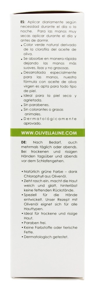 Creme Para As Mãos De Azeite Virgem - 2.54 fl. oz. Olivella - Imagem 4
