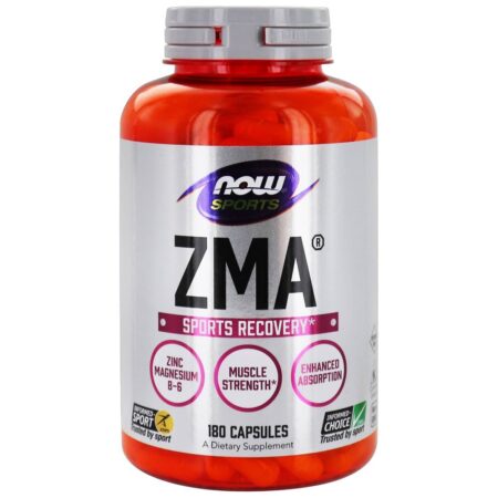 Now Sports ZMA - Cápsulas 180 NOW Foods