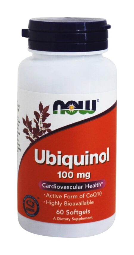 Ubiquinol 100 mg. - 60 Softgels NOW Foods